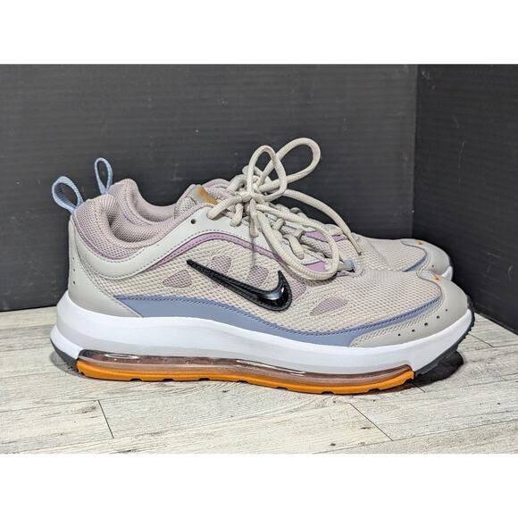 Nike Air Max AP Women's Gray Gold Lavender Size 10 CU4870-002 Like New - Picture 1 of 8